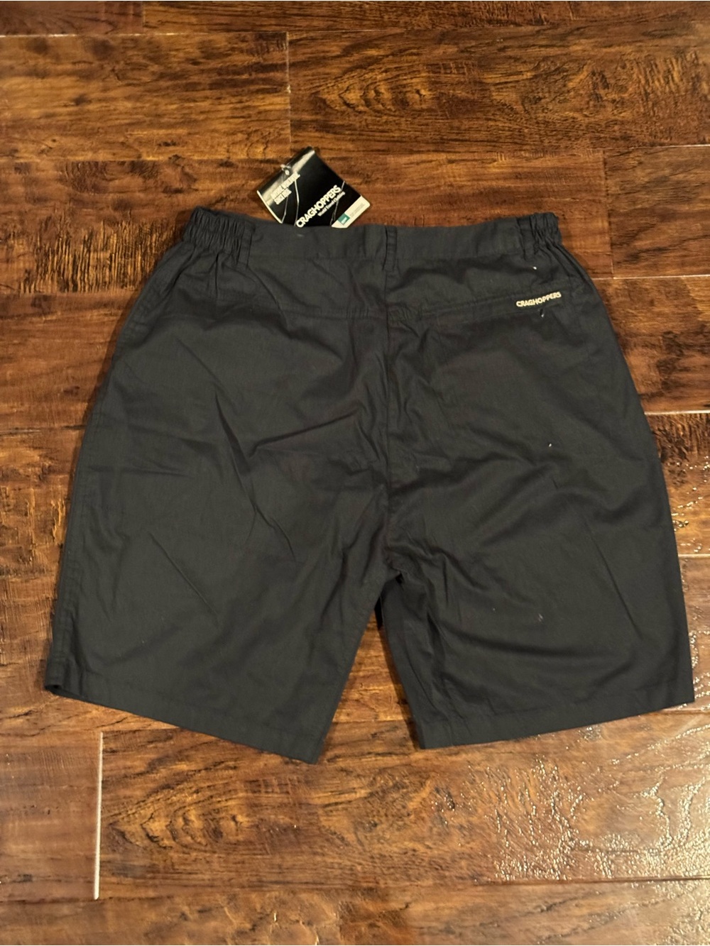 NWT Craghoppers World Travel Basecamp Shorts Black Size 12 - Picture 3 of 3